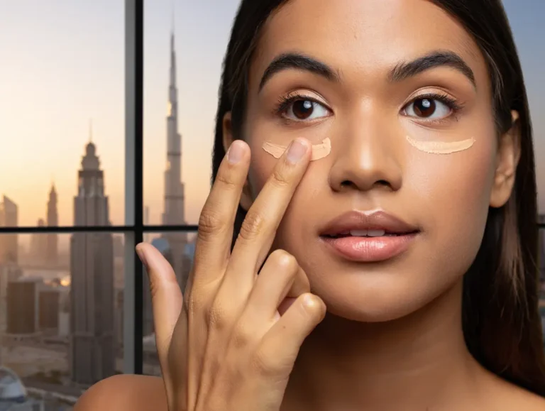 Want that smooth, airbrushed makeup finish? Learn how to apply concealer and foundation correctly — from prepping your skin to long-lasting coverage in the UAE heat.