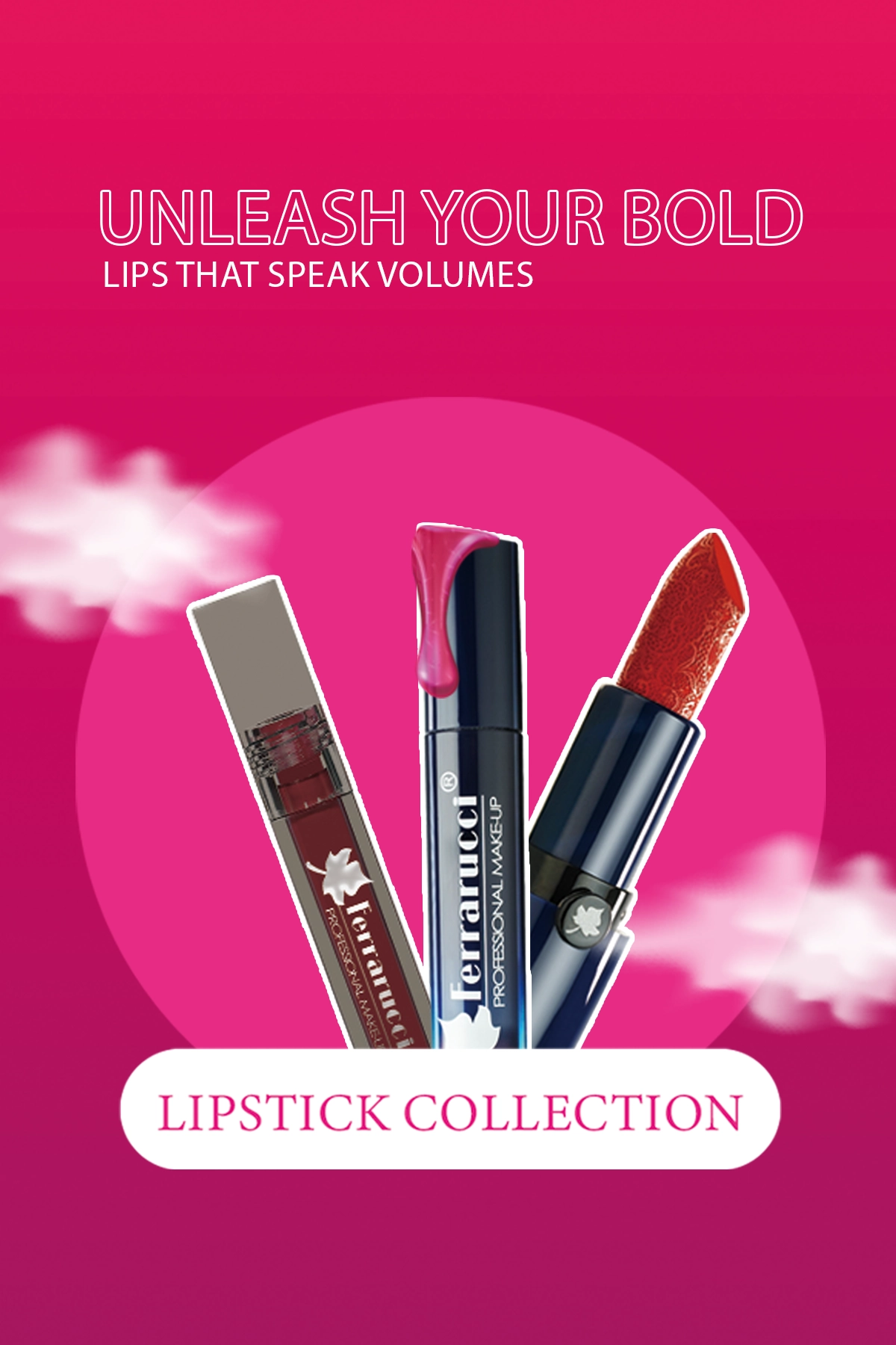 Ferrarucci Lipstick Shades