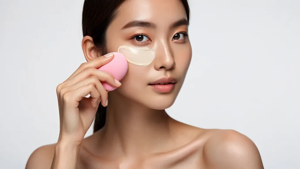 How to set concealer without powder for a natural, long-lasting, and crease-free makeup finish.