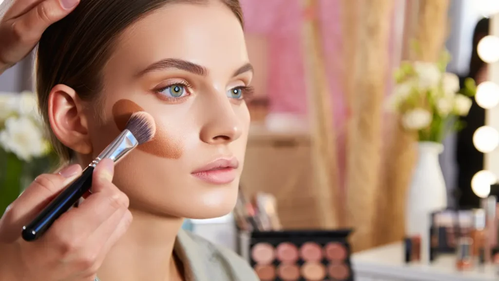 blending-contour-makeup