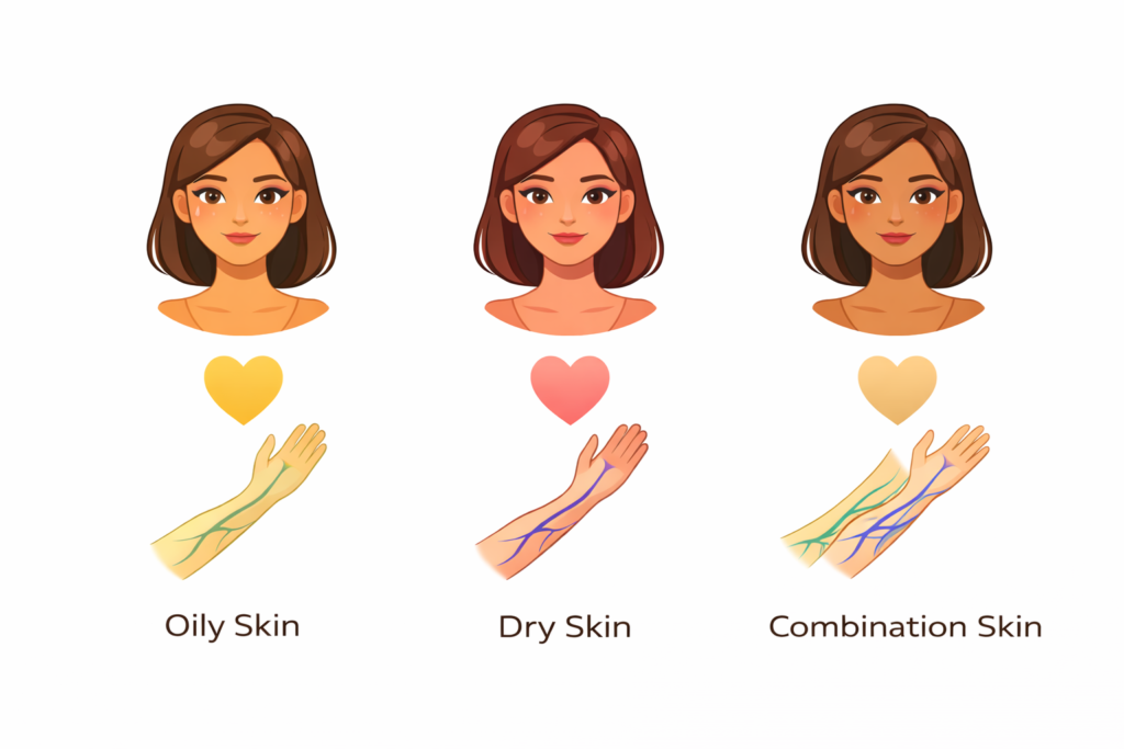 Guide to identifying warm, cool and neutral undertones for selecting the right foundation color.