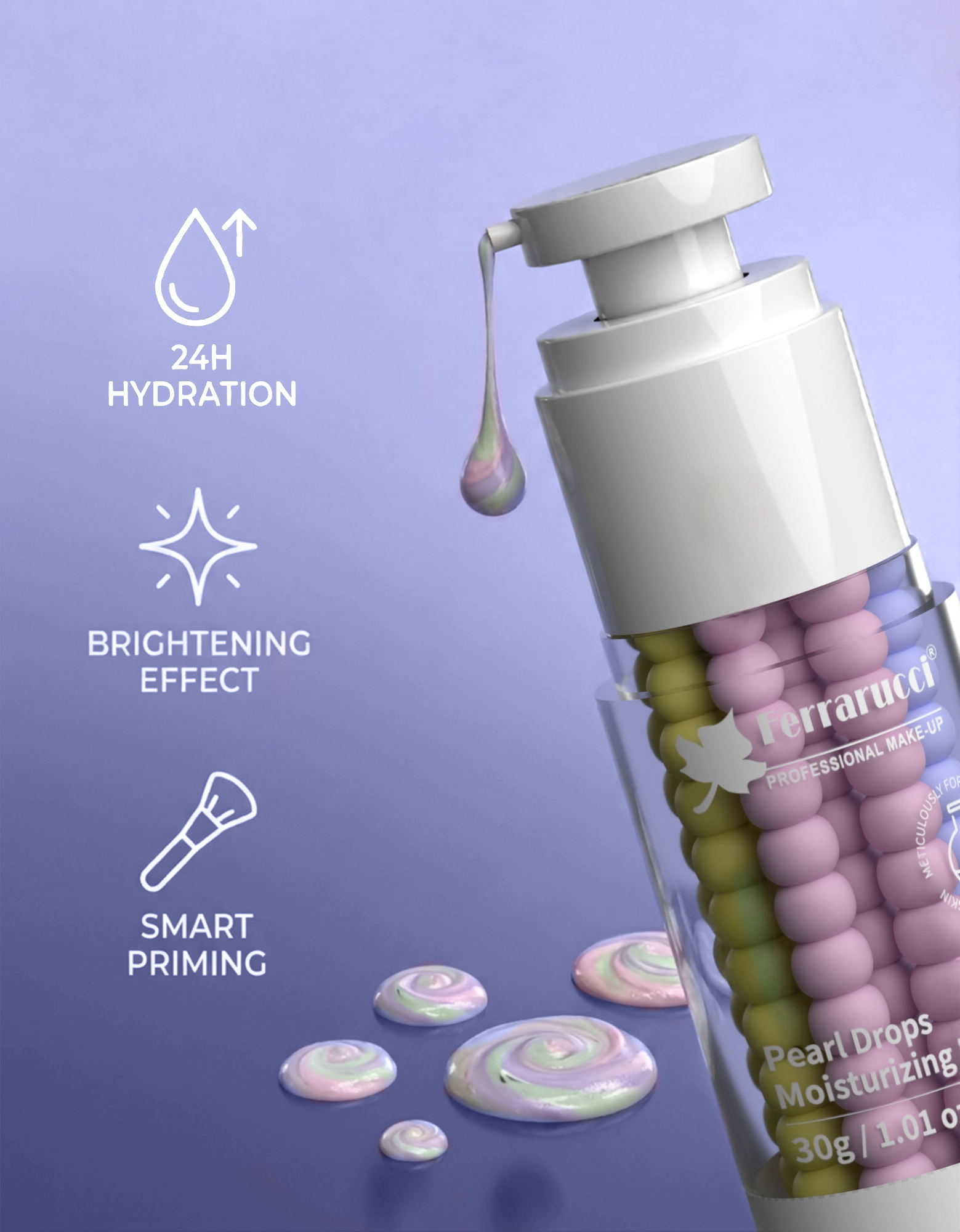 Ferarucci Pearl Drops Face Primer