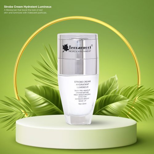 Ferraruci Strobe Cream Hydratant Lumineux tube, lightweight illuminating moisturizer for radiant skin